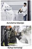 Kraft Hart Çift Akülü Şarjlı Yüksek Basınçlı Oto Araba Bahçe Yıkama Sulama ve Temizleme Tabancası Makinesi