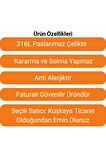Yusufcuk Charm Bileklik Çelik Silver