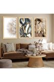 120x80 Cm Şelale Manzara Kanvas Tablo