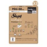 Sleepy Ecologic Premium Plus Avantajlı Paket Bebek Bezi 2 Numara Mini 204 Adet