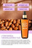 SunBae Sun Oil %100 Doğal Nemlendiren Bronzlaştırıcı Yağ 150ml Havuç Kakao Argan Avokado Hindistan Cevizi