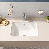 VitrA S20 547B003-0618 Tezgah Altı Lavabo, 38 cm