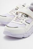 mnpc Unisex Çocuk Beyaz Günlük Spor Ayakkabı