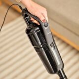 Homend Dustrider 1265H Dikey Süpürge Siyah Gri