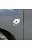 Peugeot 206 Plus Krom Sinyal Çerçevesi 2 Parça 1998 Üzeri P.Çelik