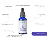 3lü Set - Yüz Temizleme + Yüz Kremi  + Yüz Serumu - Kırışıklık Çizgi Leke Yaşlılık Karşıtı Anti-Aging