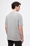 Comfort Gri %100 Pamuk T-shirt 6HC14ORT02006