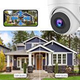 5 MP Sony Lensli Gece Görüşlü 6 Smart Led 1080P FullHD Dome İç Mekan Güvenlik Kamerası D206SL