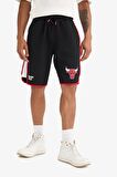 DeFactoFit NBA Chicago Bulls Standart Fit Cepli Bermuda Şort A3822AX25SPBK81