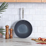 Karaca Biodiamond Pro Indüksiyon Tabanlı Wok Tava 28 Cm 2,8 Lt