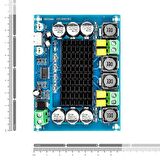 TPA3116D2 2x120W Çift Kanallı Dijital Amplifikatör Kartı