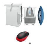 Lenovo IdeaPad Gaming GX41H71241,Logitech M191 Kırmızı Pro Set