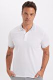 DeFacto Slim Fit Dar Kesim Kısa Kollu Pamuklu Polo Tişört D0033AXNSWT34