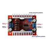 DC-DC 400W 15A Gerilim Yükseltici Modülü