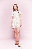DeFacto Coool Regular Fit Normal Bel Kısa Paça Gabardin Şort D0964AX24SMER103