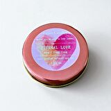 Eternal Love - Gül ve Ylang Ylang Aromalı El Yapımı Doğal Soya Mumu 75ML