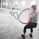 Crossfit Halatı 9 Metre - 38 mm Battle Rope Dayanıklılık Ve Güç Antrenmanı Ekipmanı
