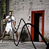 Crossfit Halatı 9 Metre - 38 mm Battle Rope Dayanıklılık Ve Güç Antrenmanı Ekipmanı