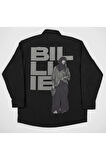Billie Eilish Baskılı Unisex Şarkıcı Tasarım Gömlek