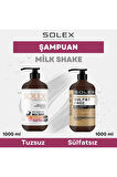 Tuzsuz Milk Shake (Keçi Sütlü) Şampuan 1.000 ml + Sülfatsız MilkShake (Keçi Sütlü) Şampuan 1.000 ml