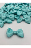 50 Adet Fiyonk Kurdele, 3 cm Papyon, Dekoratif, Süsleme,
