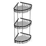 DUXXA 3 LÜ OVAL KÖŞELİK (MAT SİYAH)