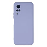 Vivo Y53s Kılıf Nano İçi Kadife Silikon - Lila