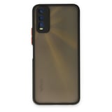 Vivo Y11s Kılıf Montreal Silikon Kapak - Siyah