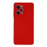 Xiaomi Redmi Note 12 Pro 5g Kılıf Nano İçi Kadife Silikon - Kırmızı