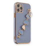 İphone 12 Pro Max Kılıf Esila Silikon - Gri