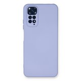 Xiaomi Redmi Note 11 Kılıf Nano İçi Kadife Silikon - Lila