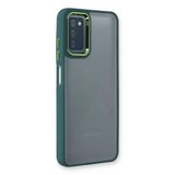 Samsung Galaxy A03s Kılıf Dora Kapak - Haki Yeşil