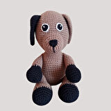 KAHVERENGİ KÖPEK AMİGURUMİ OYUNCAK