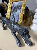 Leopar Antrasit Dekoratif Biblo