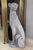 Dekoratif Puma Leopar Çita Biblo 70 cm