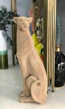 Dekoratif Puma Leopar Çita Biblo 70 cm