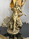 Dekoratif Hera Biblo Heykeli (polyester)