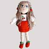 KİRAZLI BEBEK AMİGURUMİ OYUNCAK