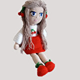 KİRAZLI BEBEK AMİGURUMİ OYUNCAK