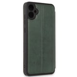 Samsung Galaxy A05 Kılıf Flip Cover - Koyu Yeşil