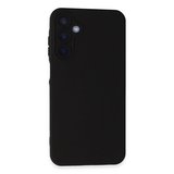 Samsung Galaxy A05s Kılıf Nano İçi Kadife Silikon - Siyah