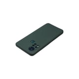 İnfinix Hot 11s Kılıf Nano İçi Kadife Silikon - Koyu Yeşil
