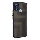 İnfinix Hot 10 Play Kılıf Montreal Silikon Kapak - Lacivert