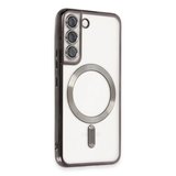 Samsung Galaxy S22 Kılıf Kross Magneticsafe Kapak - Siyah