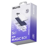 İphone 13 Pro Max Bilvis 5in1 5d Magic Hayalet Cam Ekran Koruyucu - Siyah
