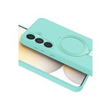 Samsung Galaxy A16 5g Regal Magsafe Standlı Kapak - Su Yeşili