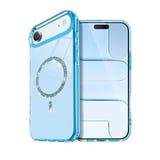 İphone 17 Air Live Diamond Magsafe Kapak - Mavi