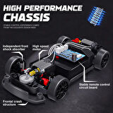 1:24 Ölçekli Drift RC Araba, 2.4Ghz 4WD Uzaktan KumandaLI Arac