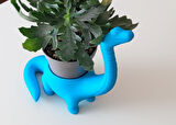 ALPAXA 3D Baskı Dinozor Saksı – Sukulent ve Kaktüs İçin Dekoratif Mini Saksı