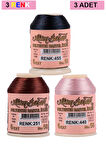 3 Adet Altınbaşak Oya ve Dantel İpi 20 gr - No: 251 - 440 - 455